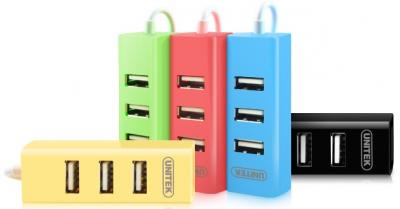 Hub USB 2.0 4 Ports Unitek (Y - 2140)