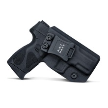 IWB Kydex Gun Holster Custom Fit: Taurus G2C 9mm & Millennium PT111 G2 / PT140 Pistol – Inside Waistband Concealed Carry Holster